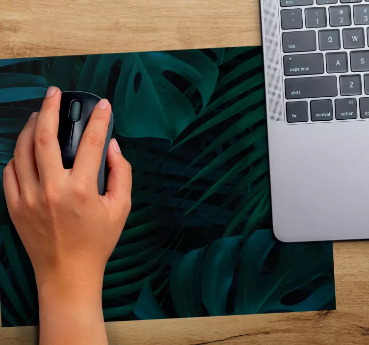 Erdei levelek és növények egérpad minták - TenStickers