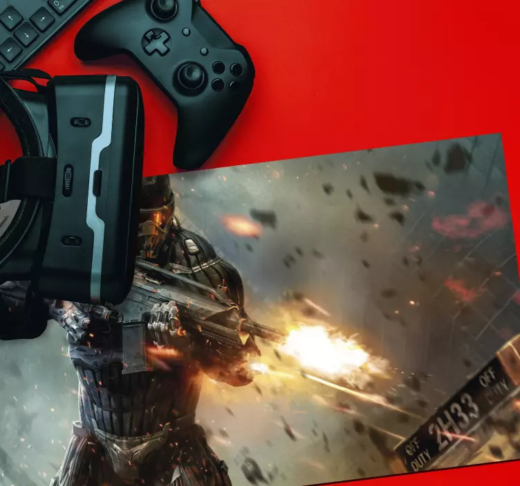 Katona játék egér vinyl pad - TenStickers