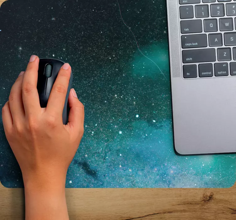 Kozmikus csillagpor vizuális mouse pad szerencsejáték - TenStickers