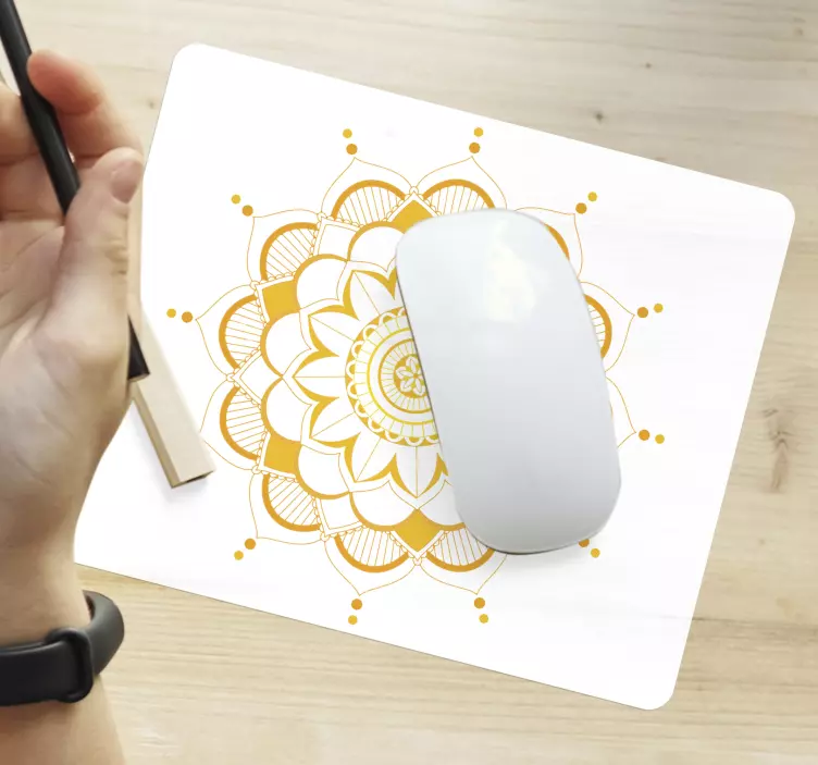 Mandala virág eredeti egérpad - TenStickers