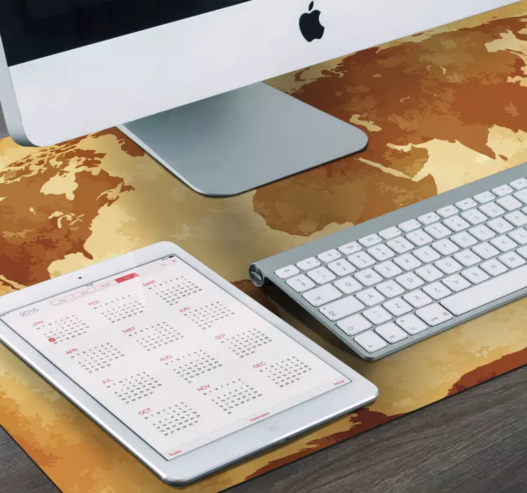 ősi világtérkép egérpad - TenStickers