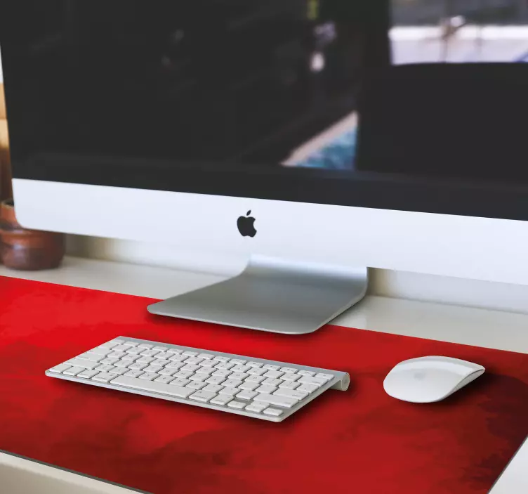 Piros eredeti zöld egérpad - TenStickers