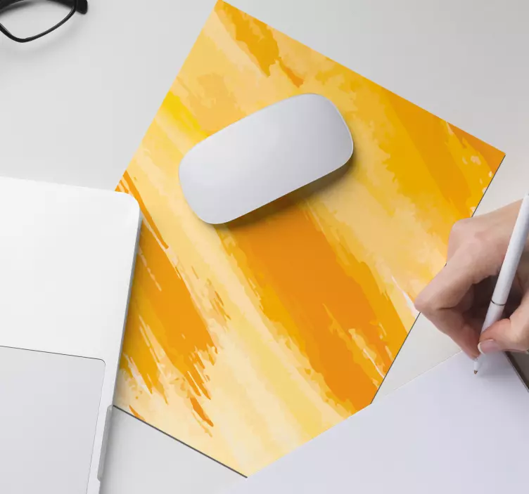 Sárga eredeti egérpad - TenStickers