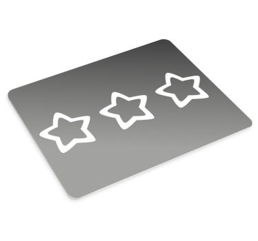Stílusos sztárok mouse pad minták - TenStickers