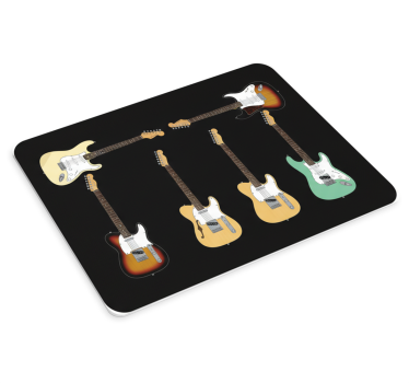 Fender gitárgyűjtemény egérpad - TenStickers