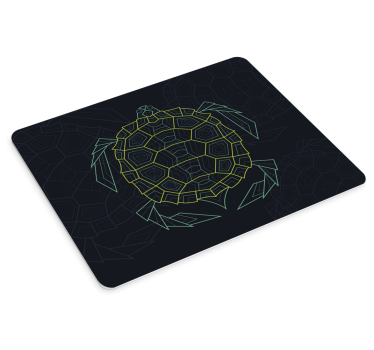 Geometriai teknős minta mouse pad eredeti - TenStickers