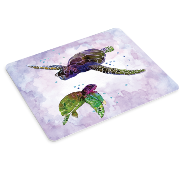Színes teknősök mouse pad eredeti - TenStickers