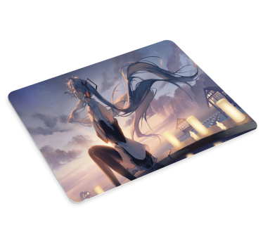 Anime gamer lány egér szőnyeg - TenStickers