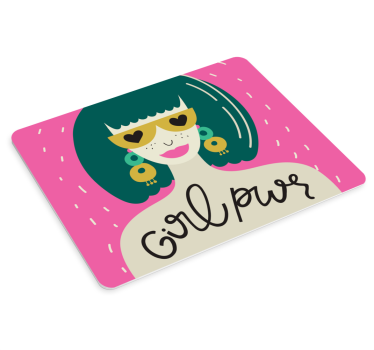 Feminista eredeti vinil egérpad - TenStickers