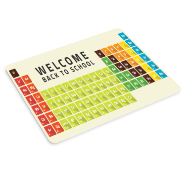 Periódusos rendszer eredeti vinil egérpad - TenStickers