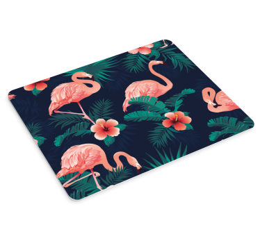 Flamingókkal ellátott egérpad mintákkal - TenStickers