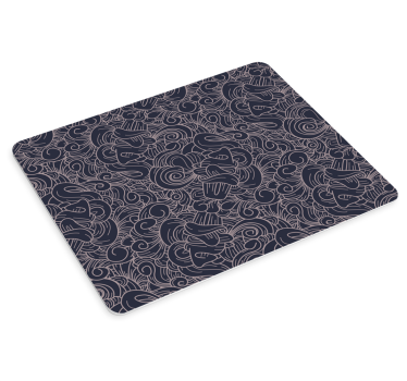 Elegáns keringő vonalak - mouse pad minták - TenStickers