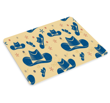 Cowboy kalap mintás egérpad - TenStickers