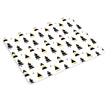 Elegáns karácsonyi fa mintás egérpad - TenStickers