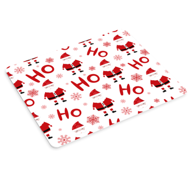 Mikulás és hohoho karácsonyi egérpad - TenStickers
