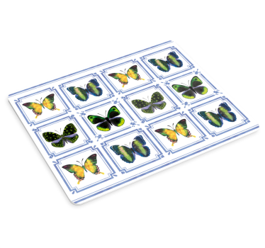 Élénk pillangó kompozíció egérpad minták - TenStickers