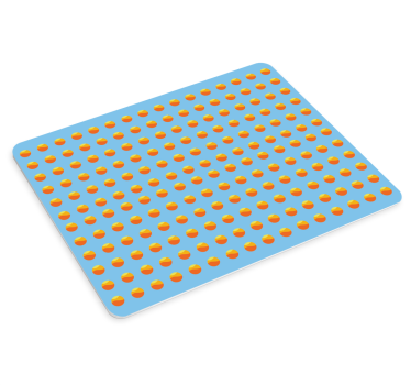 Fényes pöttyös egérpad minták - TenStickers