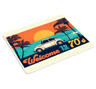 Üdvözöljük a 70-es évekbeli egérszőnyegben - TenStickers