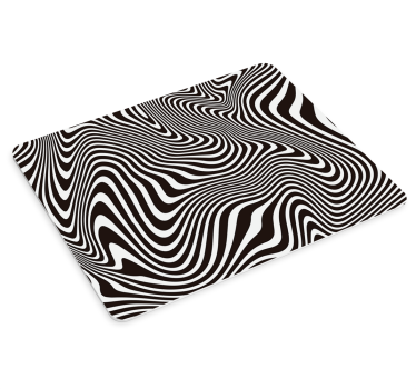 Hullámos csíkos textúra mouse pad minták - TenStickers