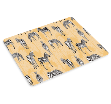 Pálmafák és zebra egér szőnyeg - TenStickers