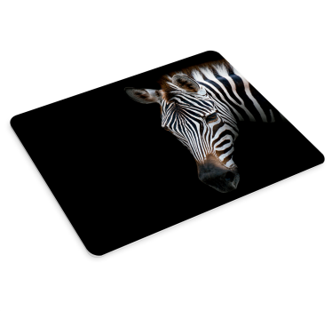 Fekete-fehér zebra egérszőnyeg - TenStickers