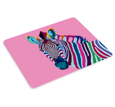 Pop art zebra egér szőnyeg - TenStickers
