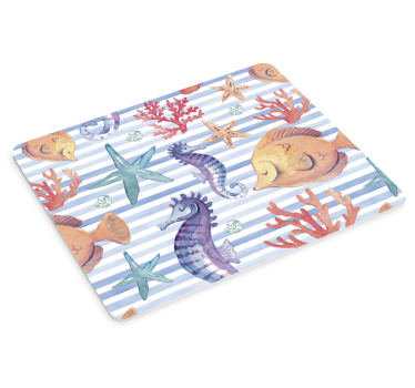 Víz alatti lények minta mouse pad eredeti - TenStickers