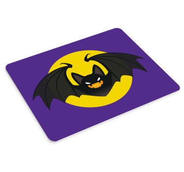 Halloween ijesztő denevér több egérpárna - TenStickers