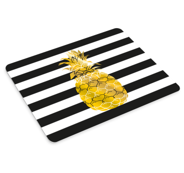 Ananászos csíkos egérpad minták - TenStickers