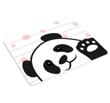 Eredeti egérpadot lengető panda - TenStickers