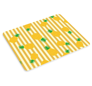 Ananász és csíkok egérpad minták - TenStickers