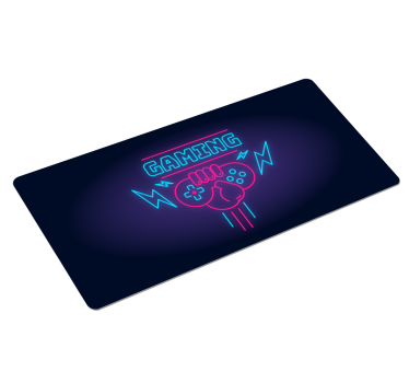 Játék logo neonfényű vinil egérpaddal - TenStickers