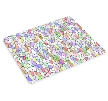 Mozaik színes formák egérpad minták - TenStickers