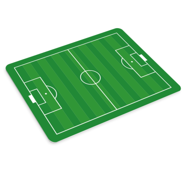 Futballpálya eredeti egérpad - TenStickers