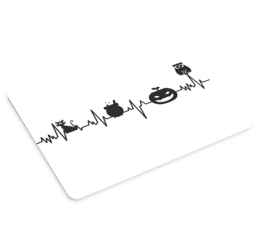 Szívverés Állatfigurák egérpad eredeti - TenStickers