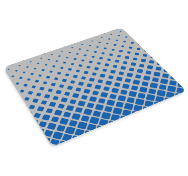 Geometrikus kék formák egérpad minták - TenStickers