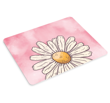 Vidám margaréta virágos mouse pad eredeti - TenStickers