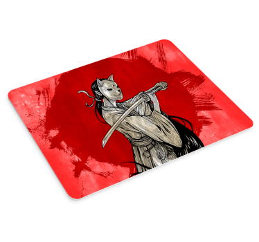 Anime szamuráj anime egér szőnyeg - TenStickers