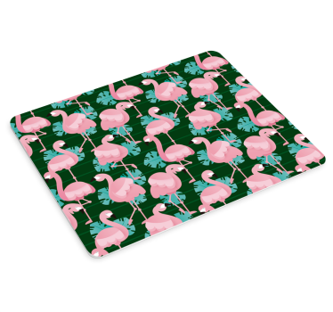 Flamingó trópusok mouse pad minták - TenStickers