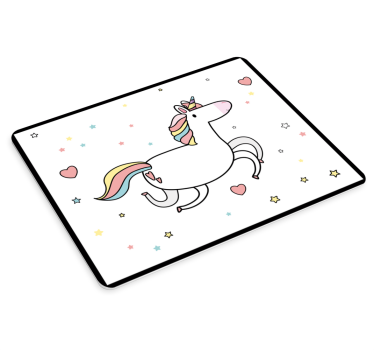 Vidám egyszarvú játék anime egérpad - TenStickers