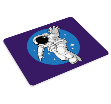 Űrhajós a térben - játékos egérpad - TenStickers