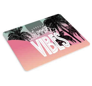Trópusi nyári hangulat mouse pad outes - TenStickers