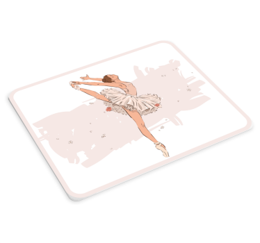 Gyönyörű táncos eredeti egérpad - TenStickers