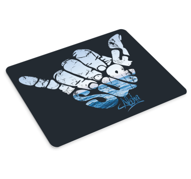 Shaka kézjel - mouse pad eredeti - TenStickers