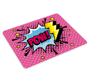 Színes képregény kifejezés mouse pad eredeti - TenStickers