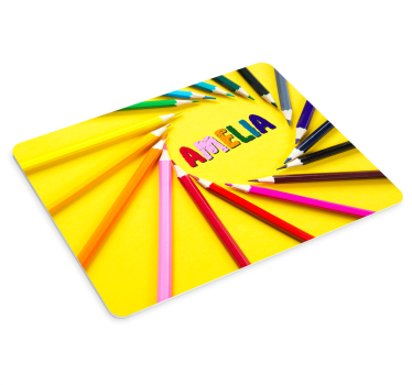 Színes névmegjelenítő egérpad - TenStickers