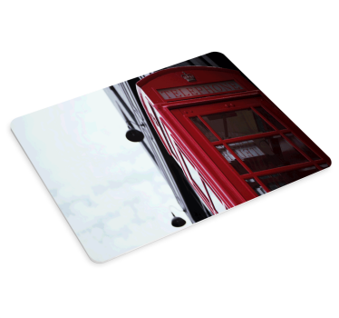 Történelmi telefonfülke - mouse pad eredeti - TenStickers