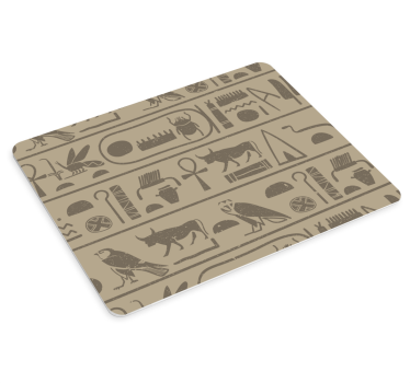 Egyiptomi hieroglifák eredeti egérpad - TenStickers