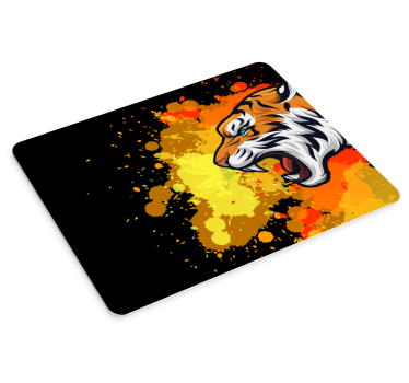 Vibráló tigrisfej mouse pad eredeti - TenStickers