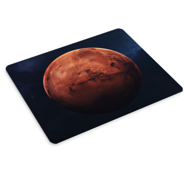 Bolygós mars nézet - egérpad világtérkép - TenStickers